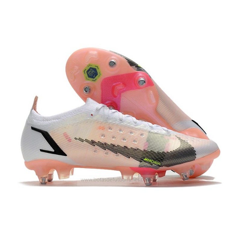 Nike Mercurial Vapor Elite SG Pro Rawdacious Blanco Rojo Rosado